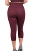 Seamless High Waist 3/4 Capri Leggings - 2 Pack
