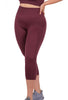 Seamless High Waist 3/4 Capri Leggings - 2 Pack