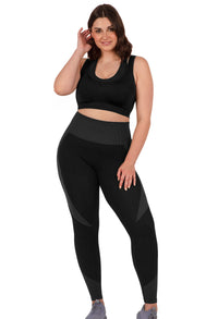 Honeycomb Contour Seamless Leggings