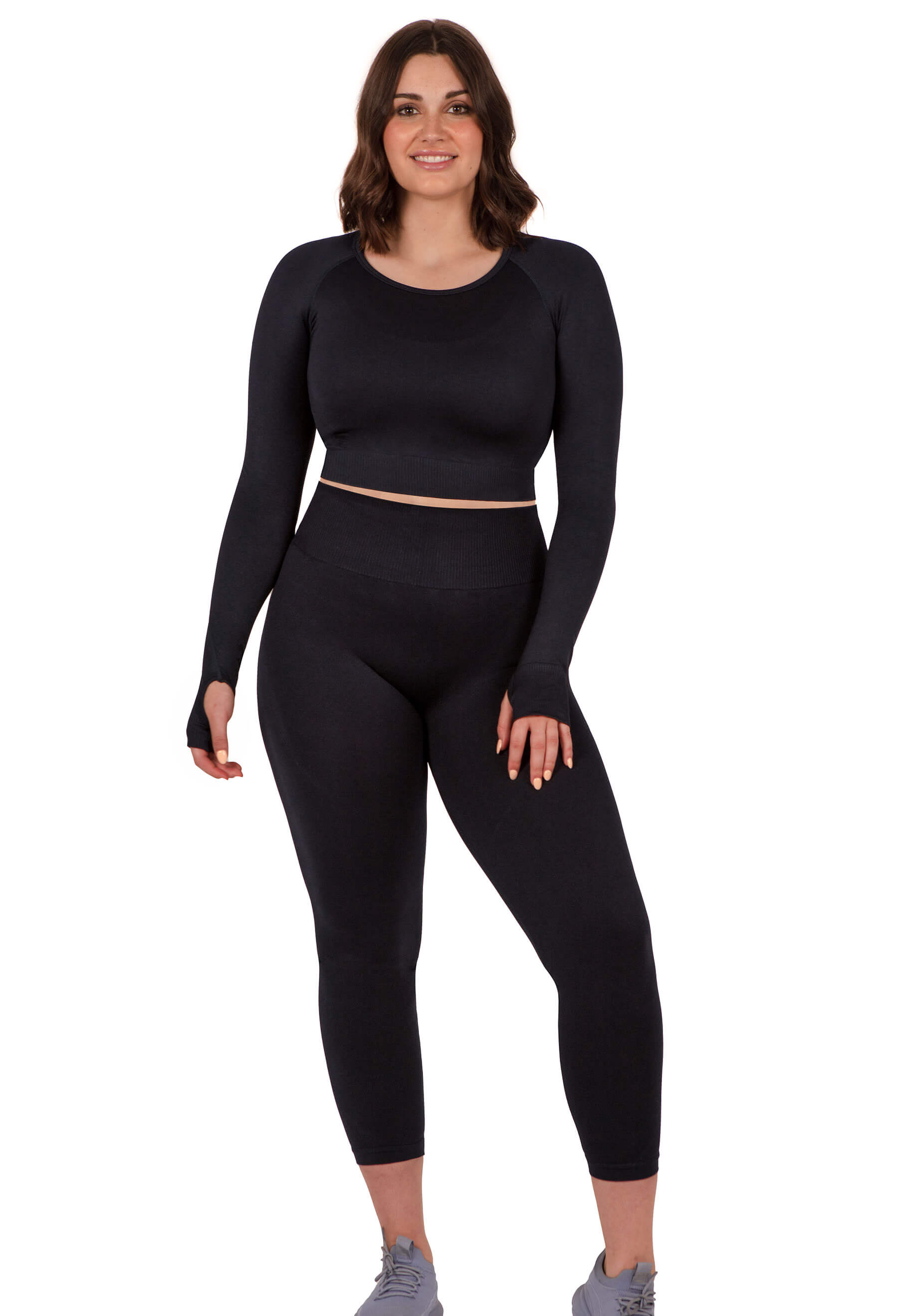 High-Waisted Leggings 2-Pack For Women