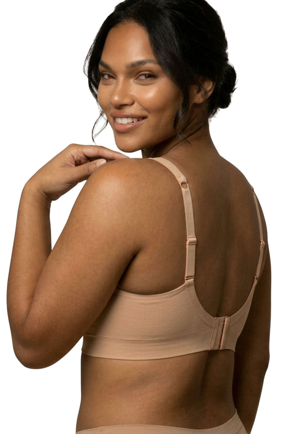Lace Minimiser Wire Free Bra - Travel Bra
