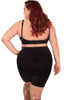 seamless black neutral shaper shorts that minimises a muffin top because of super high waist band