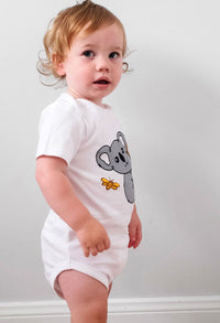 100% Organic Cotton Short Sleeve Baby Bodysuit | 2 Pack | SAVE $10