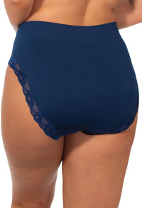 Invisible Lace Contour High Cut Brief - 3 Pack