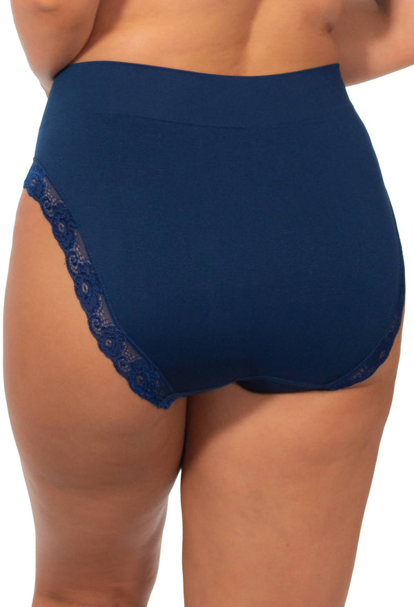 Invisible Lace Contour High Cut Brief - 3 Pack