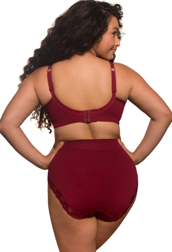 Lace Minimiser Wire Free Bra - Seconds Sale