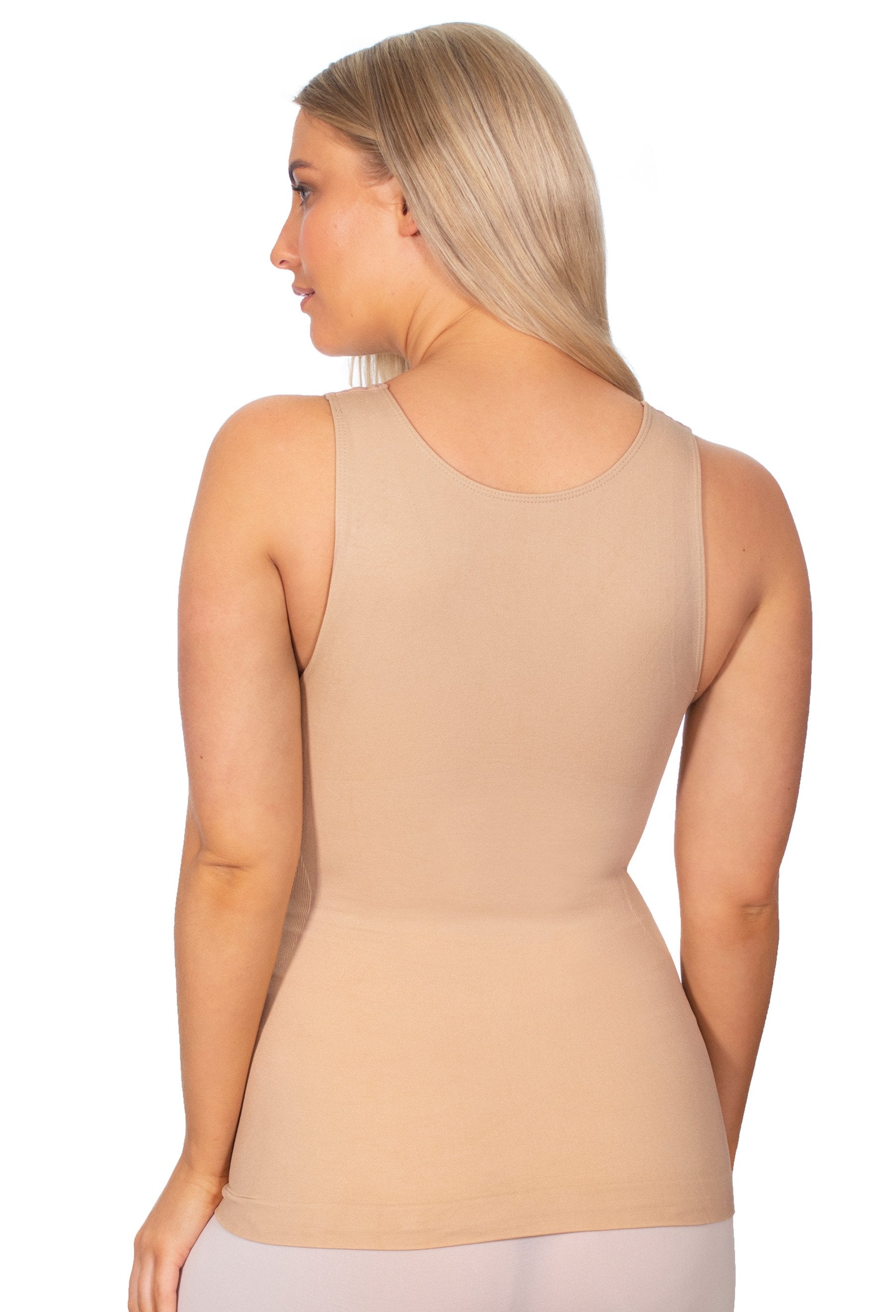 Spanx Shapewear for Women Thinstincts Tank, Soft Nude, Medium