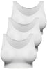 Pregnancy Wire Free High Back Pull On Crop Top - 3 Pack
