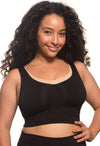 Wire Free High Back Pull On Crop Top