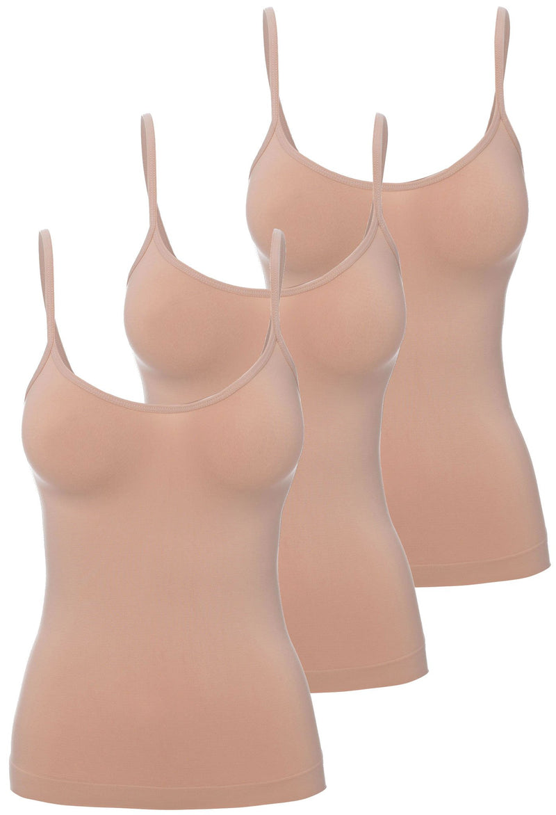 Curvy Bamboo Camisole 3 Pack