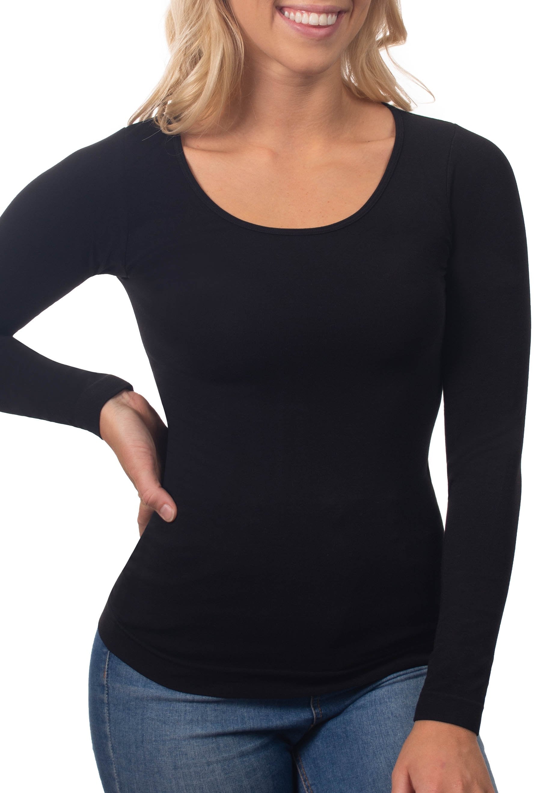 Women's Bamboo Long Sleeve Top