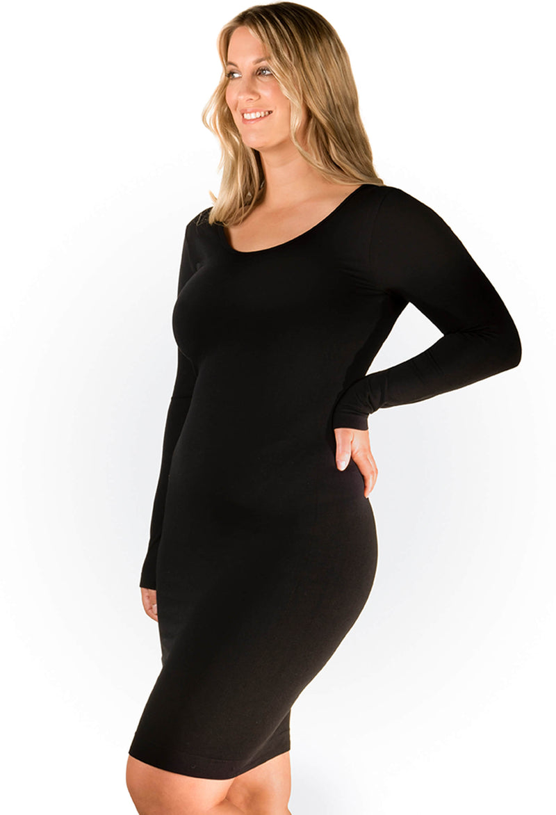 Bamboo Long Sleeve Dress