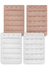 4x5 Hook Wide Bra Extender 2 Pack