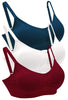 Bamboo Padded Wire Free Bra - 3 Pack