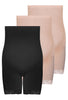 Maternity Underbust Anti Chafing Midi Cotton Shorts - 3 Pack