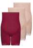 Maternity Underbust Anti Chafing Midi Cotton Shorts - 3 Pack