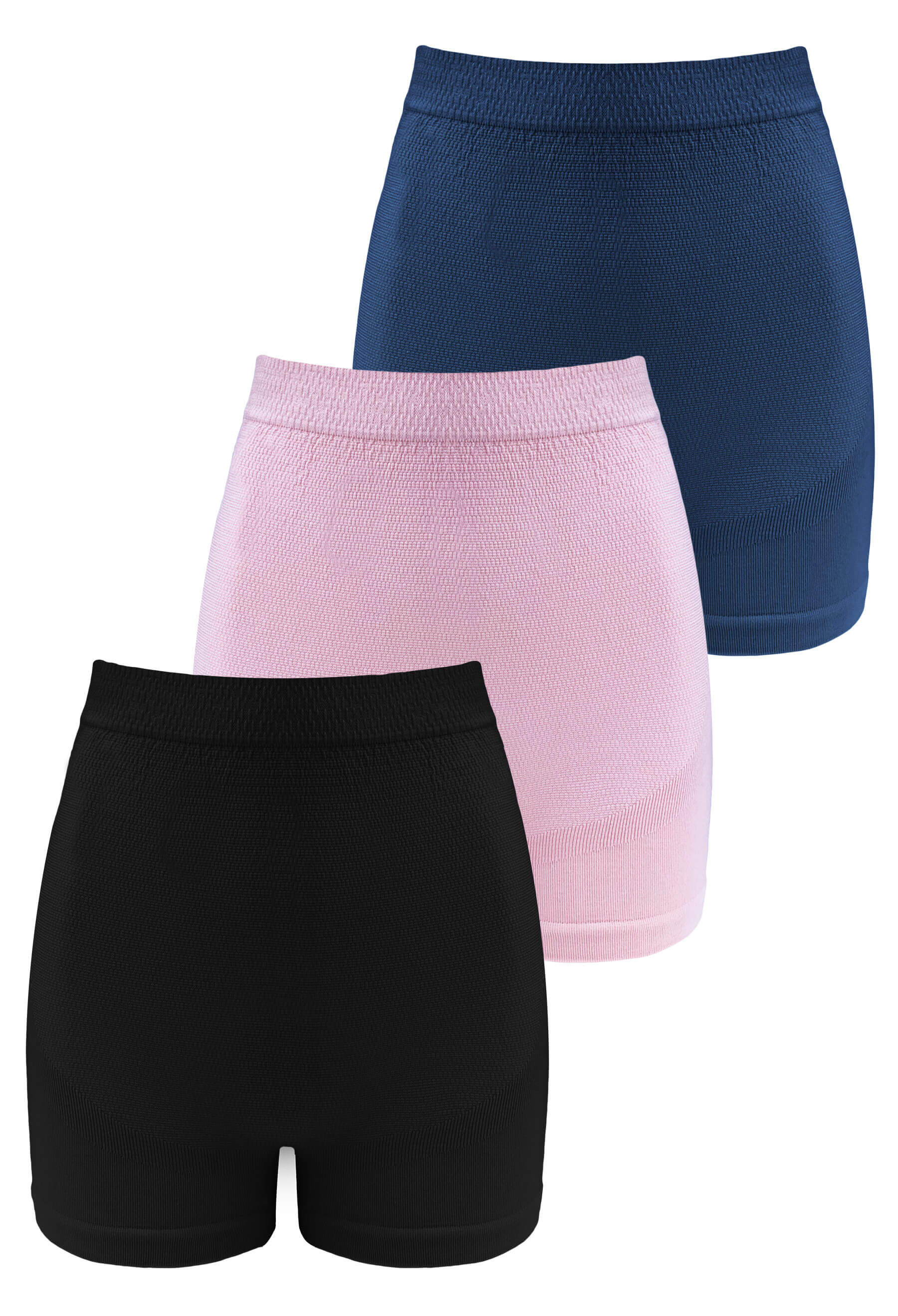 Cotton Maternity Boyleg Shorts - 3 Pack