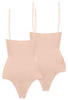 Underbust Stay Up Shaping G String - 2 Pack
