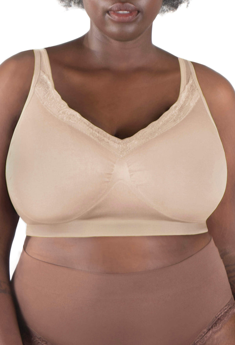 Lightweight Wire Free Bra For Big Boobs