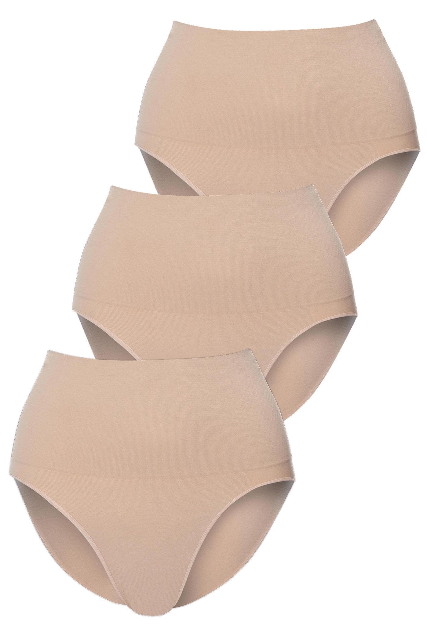 Power Shaping Brief 3pk - Flattens Lower Belly, Comfy Everyday