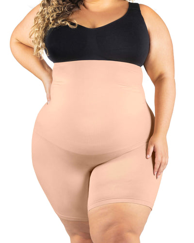 4008N plus-size nude bra, seamless fit