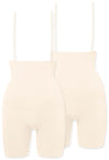 Post-Maternity Stay Up Shorts 2 Pack