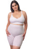 High Rise Long Cotton Thermal Shorts