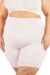 Curvy Anti Chafing High Rise Long Cotton Rich Shorts