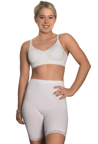 Anti Chafing High Rise Long Cotton Rich Shorts - 3 Pack