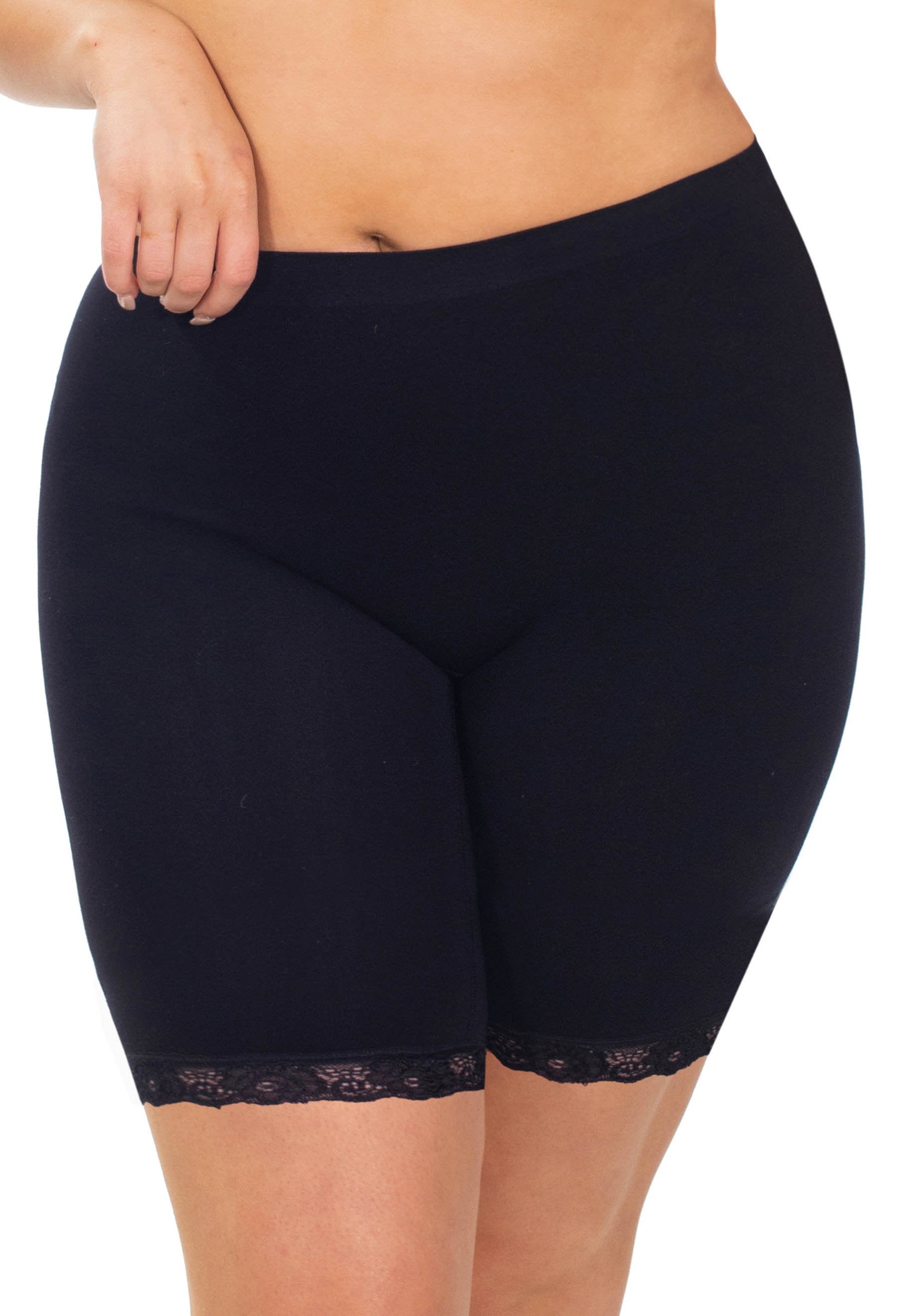 Mid Rise Anti Chafing Cotton Shorts B Free Australia