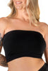 Double Support Full Bust Bamboo Padded Strapless Bra