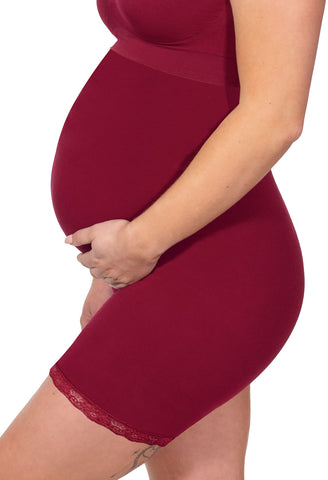 Maternity Strapless Mini Slip Dress