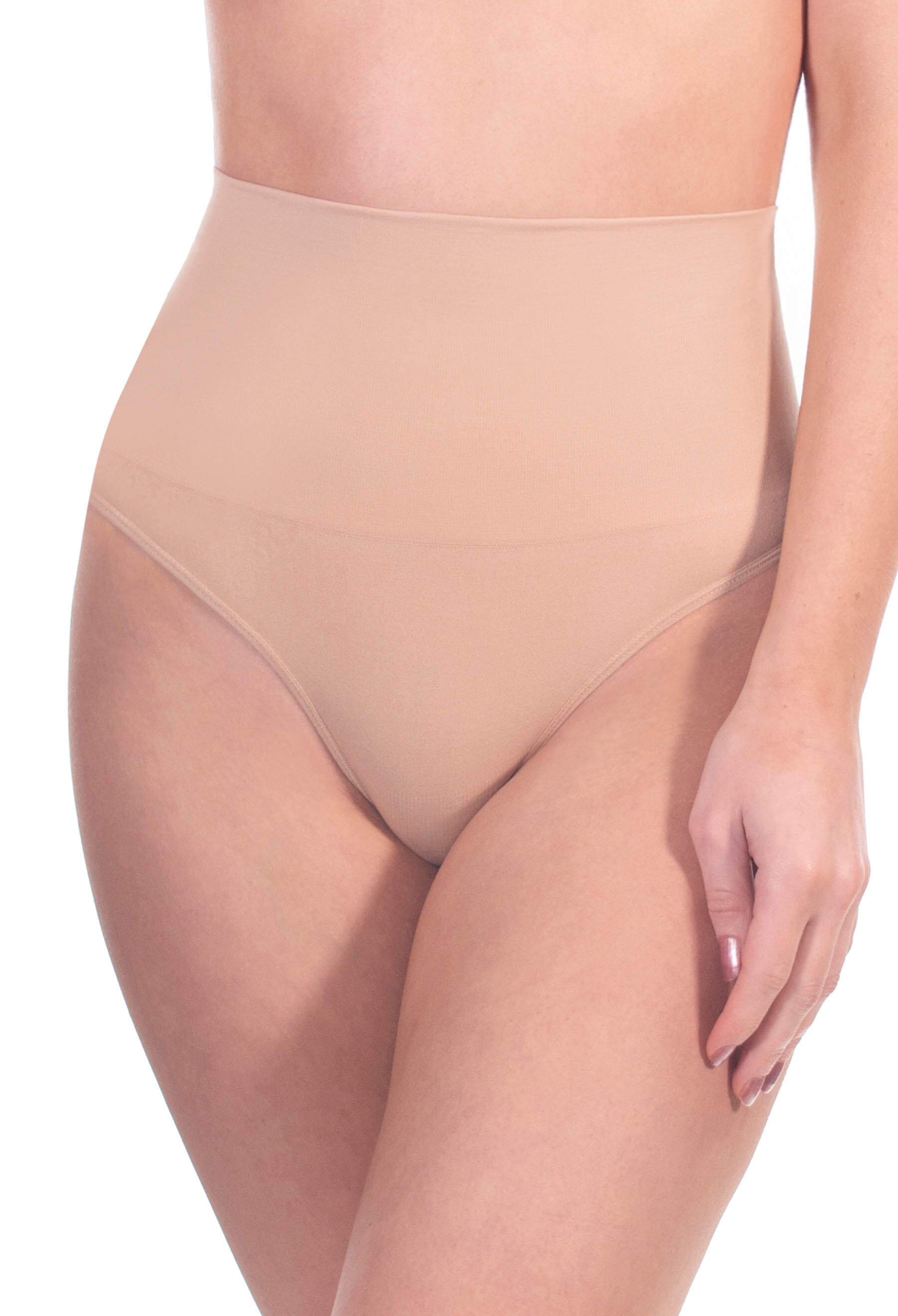 Fashion (Skin)High Waist Panty Tummy Control Body Shaper G-String