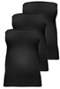 black maternity tops