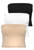 Maternity Mini Strapless Tube Top/Skirt - 3 Pack
