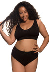 Full Figure Minimising Wire Free Support Bra