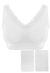 Venus Lace Wire Free Pregnancy Bra + Band Extender Set