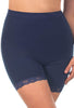 High Rise Cotton Thermal Petite Shorts