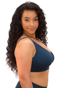 Lace Minimiser Wire Free Bra - Travel Bra