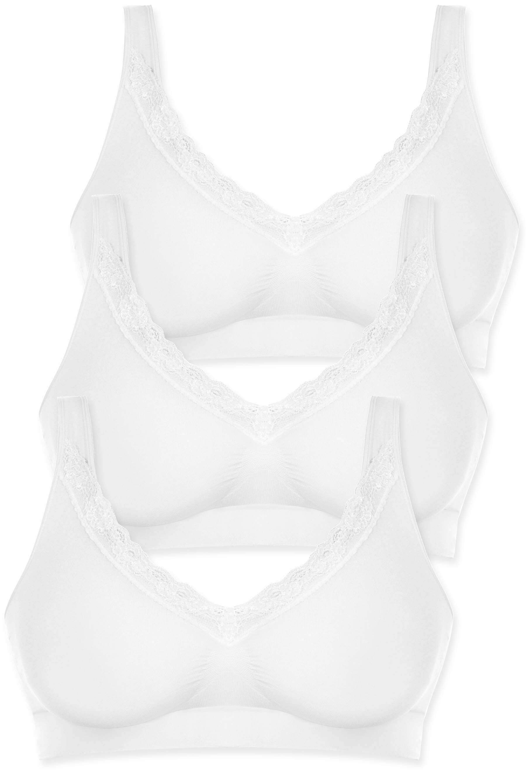 Cotton Pull On Sleep Bra (B-C-D-DD-E-F) Cup by B Free Intimate