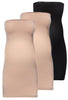 Maternity Strapless Mini Slip Dress/Skirt - 3 Pack