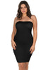 Strapless Knee Length Slip Dress