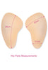 Extra Large Hip Pads - Non Stick