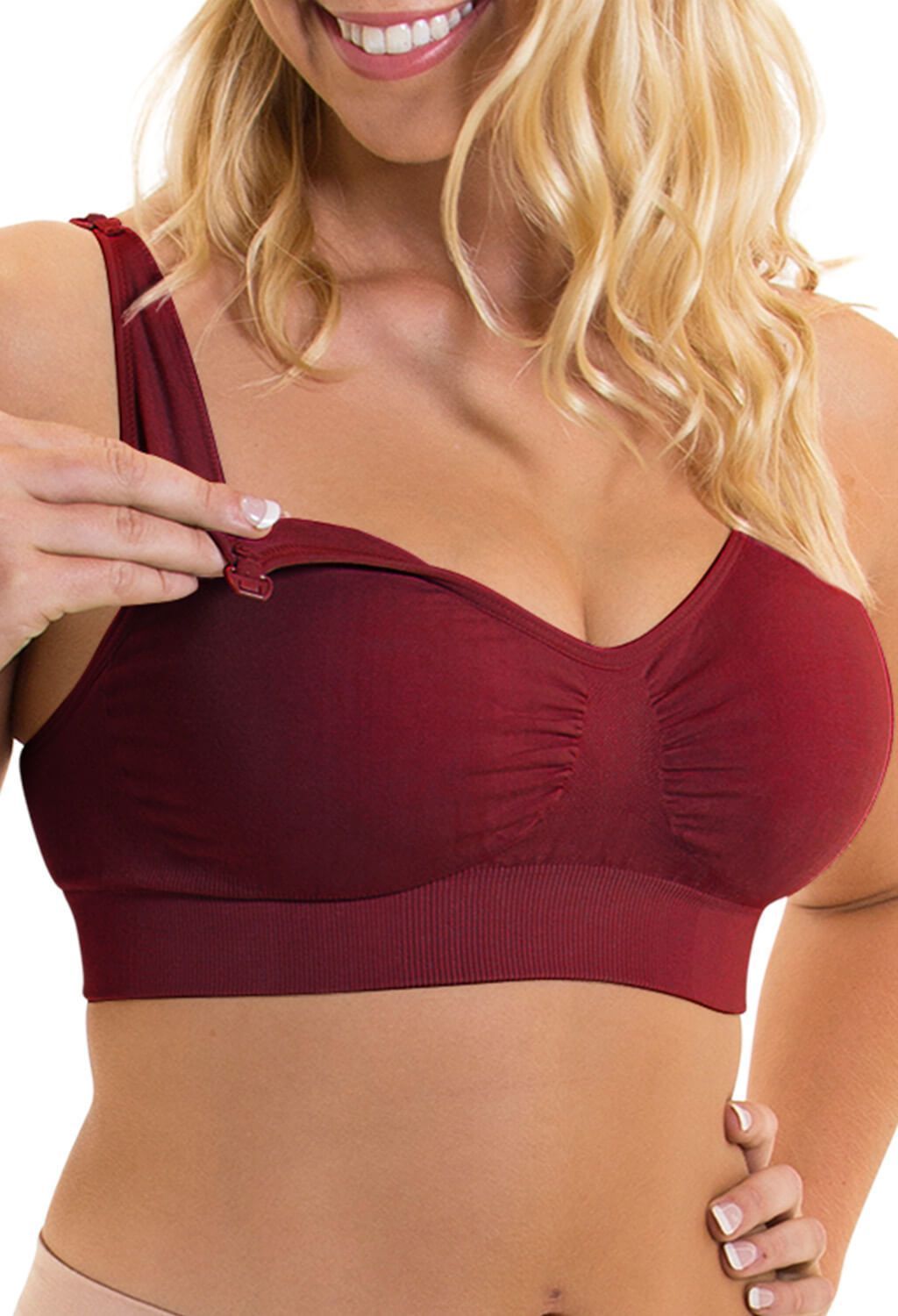 Bamboo Wire Free Nursing Bra, AU 8-24 (Cup A-H)