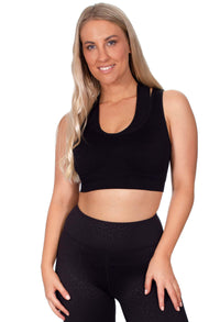 Sports Bra - Triple-layer Support Racer