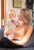 2-Way Zip Baby Sleepsuit with Foldable Mitts - 100% Organic Cotton - Native Aussie Animals