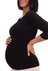 Maternity Bamboo 3/4 Sleeve Top