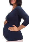 Maternity Bamboo 3/4 Sleeve Top