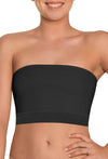 Breast Minimising Compression Tube Top black breast binding comfortable moisture wicking seamless