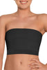 Breast Minimising Compression Tube Top black breast binding comfortable moisture wicking seamless